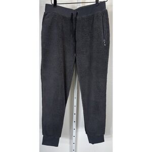 Greyson Fleece Sherpa Joggers Grey Size Medium